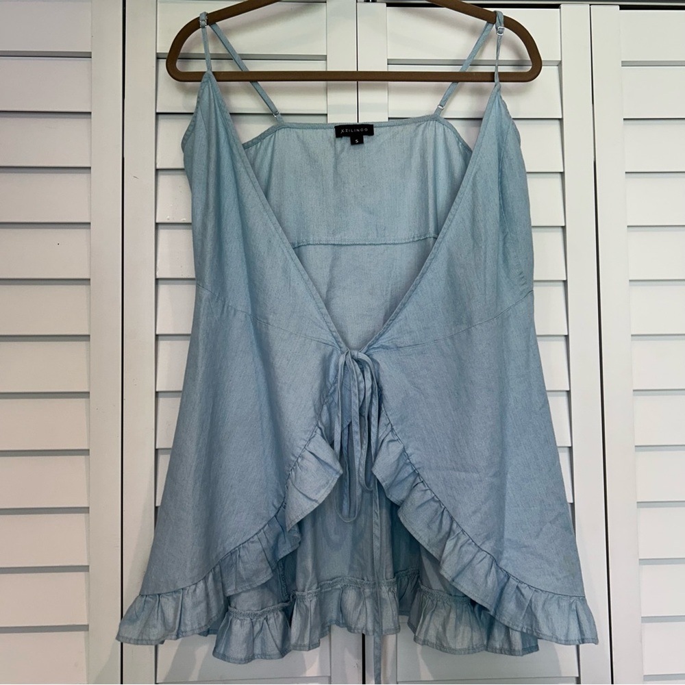 Small Boho Western Spaghetti Tank